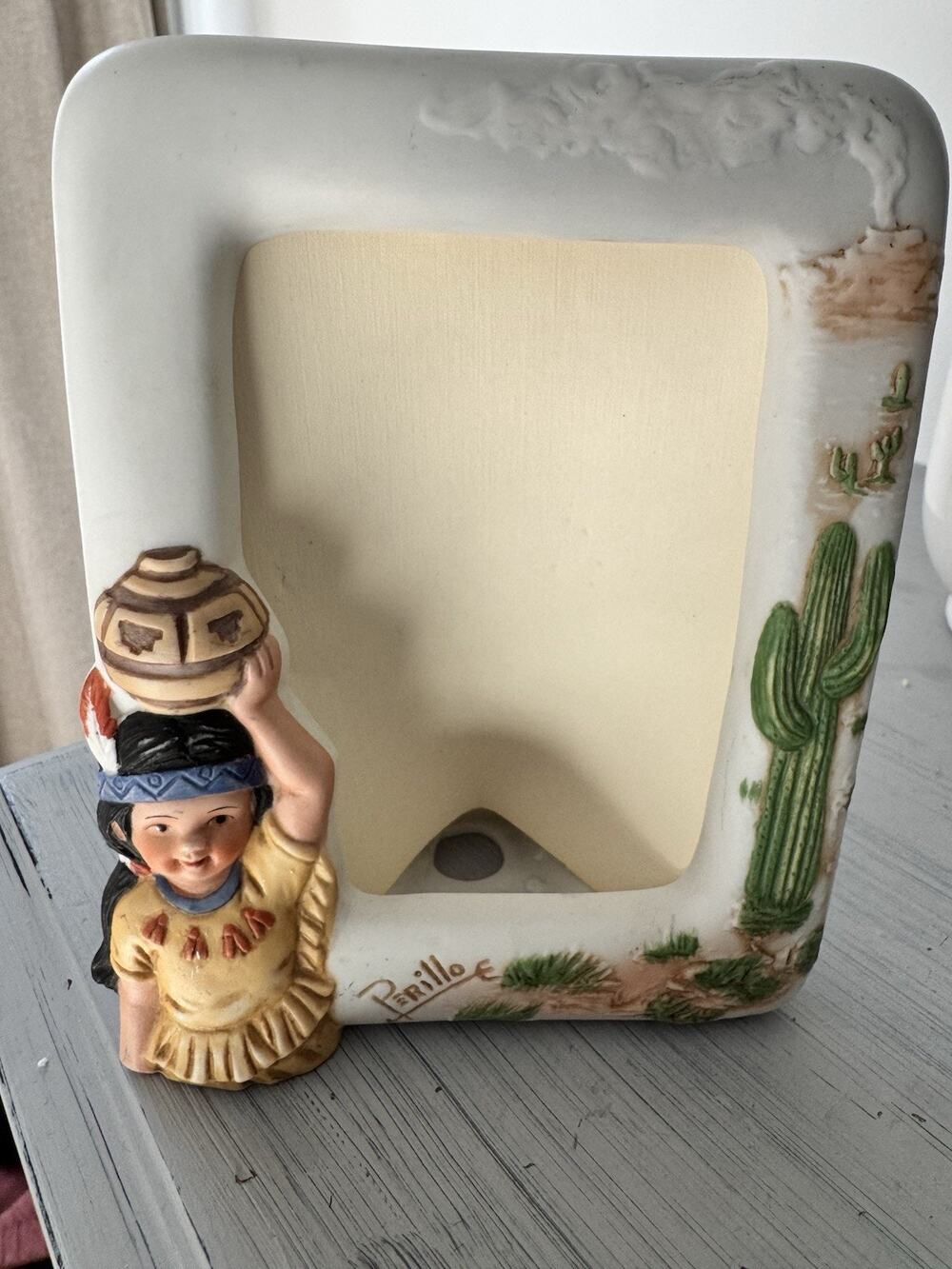 Perillo Porcelain Picture Frames 'Little Maiden' 'Little Maiden' 3x5"